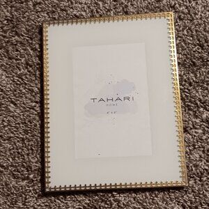Gold and Teal picture frame | 4" x 6"